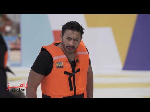 رد فعل حمادة هلال بعد رؤية رامز جلال في رامز طار عقله 