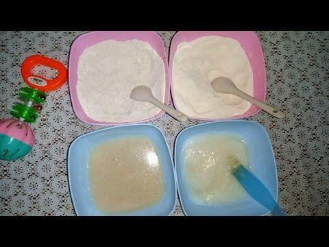 طريقة عمل سيريلاك الشوفان وسيريلاك الأرز للاطفال الرضع في البيت 