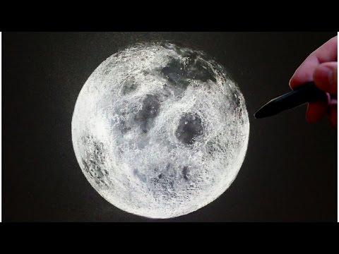 تعلم رسم القمر 