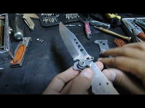 How To Assembly Folding Knife شرح إعادة تركيب مطواه سوسته 