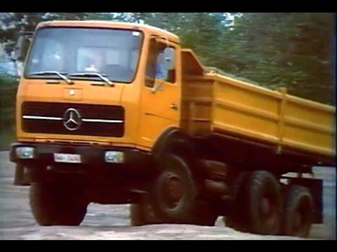 Old Mercedes Trucks At The Factory Field Test 60s 80s 