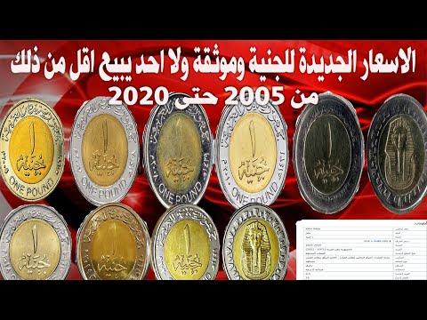 الجنيهات من 2005 إلى 2022 وأسعارها الحقيقية 