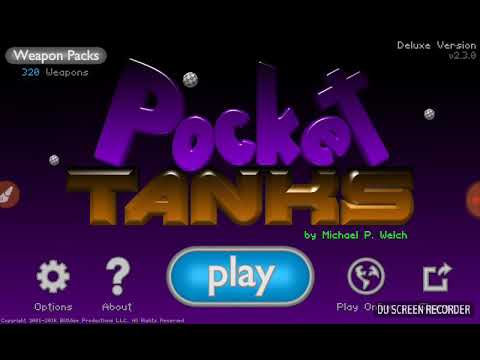Pocket Tank Deluxe All Weapon Unlock APK File 