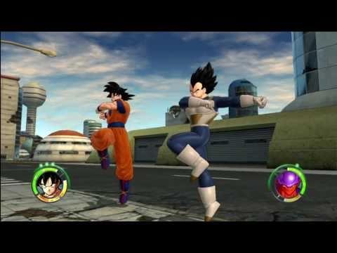 Dragonball Z Raging Blast 2 Goku Vegeta VS Movie Villains 