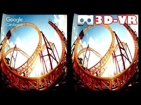 3D Roller Coasters Z VR Videos 3D SBS Google Cardboard VR Experience VR Box Virtual Reality 