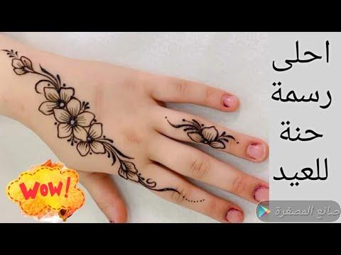 كيفية رسم الحناء على اليد تصاميم موقع قران لليدين 