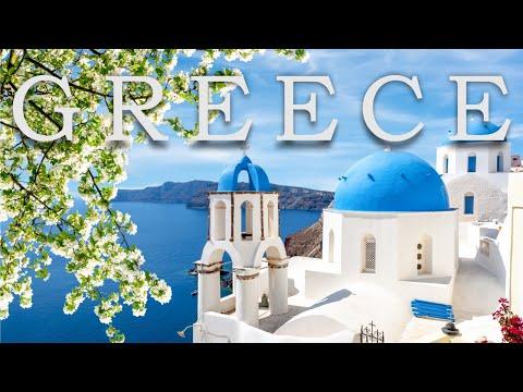 Mediterranean Music With Beautiful Scenery Of Greece 