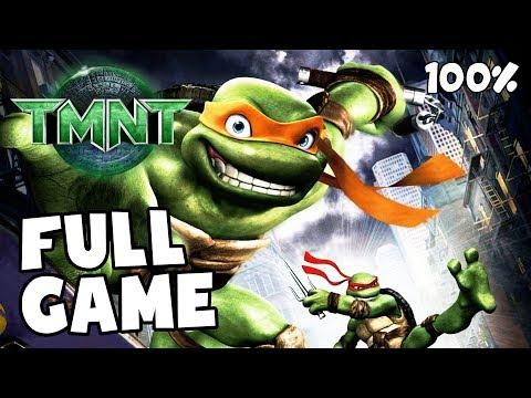 TMNT 2007 Movie Game FULL GAME 100 Longplay X360 PC PS2 Wii 