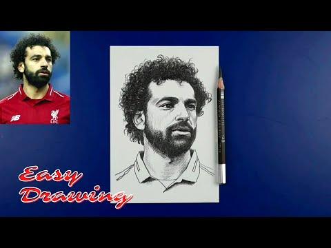 Drawing Mohamed Salah Easy Drawing 