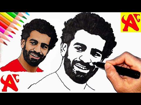 رسم محمد صلاح 