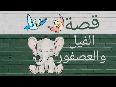 قصص للاطفال قبل النوم قصة الفيل والعصفور قصص صوتية عربية 
