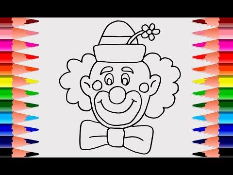 ارسم مهرج بسهولة شاهد Draw A Clown Easily See 