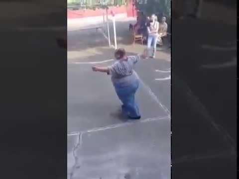 Funny Fat Man Dancing 