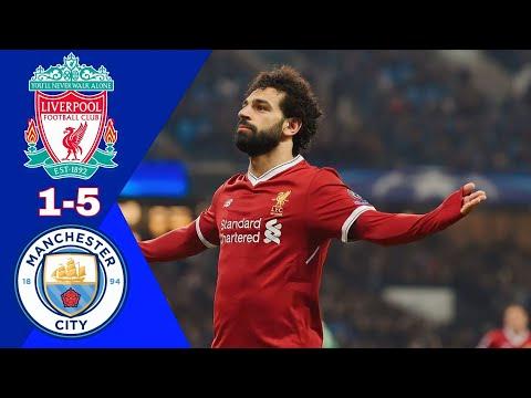 ملخص مباراة ليفربول ومانشستر سيتي 5 1 ربع نهائي دوري أبطال أوروبا 2018 تعليق عربي 1080i 