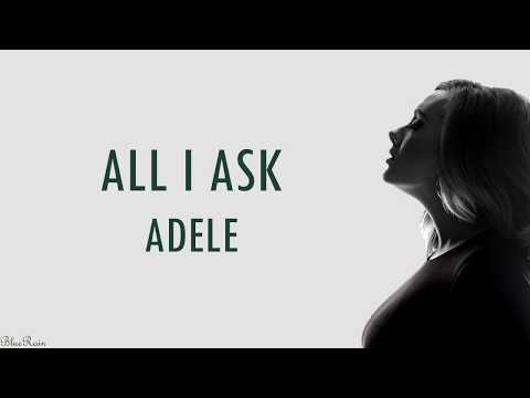 All I Ask Adele Lyrics 
