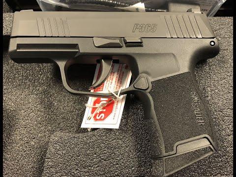 فتح صندوق مسدس سيج ساور Sig Sauer P365 