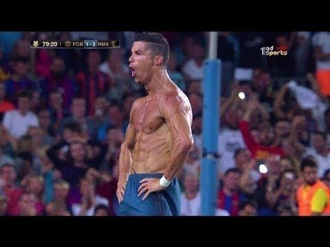 مباراة ريال مدريد وبرشلونة كاملة فى السوبر الاسبانى تعليق على سعيد الكعبى HD 
