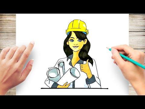 How To Draw Engineer 
