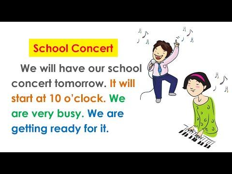 برجراف School Concert برجراف عن حفلة موسيقية 