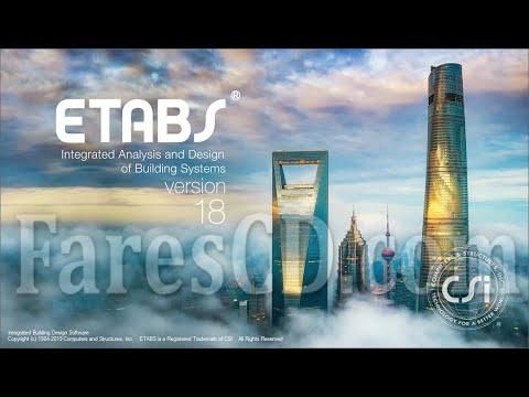 تحميل برنامج Etabs 2018 مع الكراك 