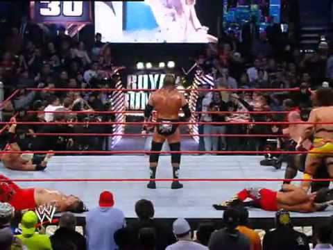 عودة John Cena في WWE Royal Rumble 2008 شبكة مصارعة العرب 