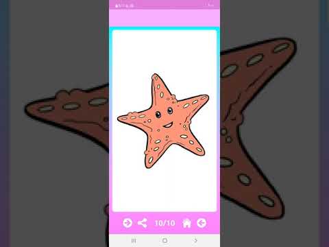 تعليم رسم نجمة البحر How To Draw A Cute Star Sea Learn To Draw Teaching Kids To Draw 