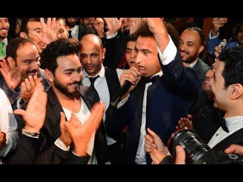 زغروطة علي ربيع بعد ماطلبها تامر حسني في فرح محمد انور مش ممكن ع الضحك 