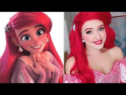 شخصيات اميرات ديزني في الحياة الحقيقيه Disney Princesses 