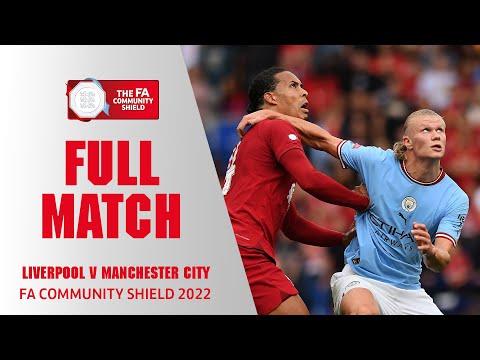 FULL MATCH Liverpool 3 1 Manchester City FA Community Shield 2022 23 