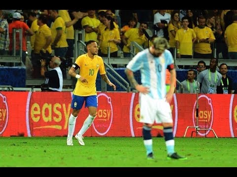 ملخص مباراة البرازيل والأرجنتين 3 0 بتعليق رؤوف خليف تصفيات كأس العالم 2018 HD 