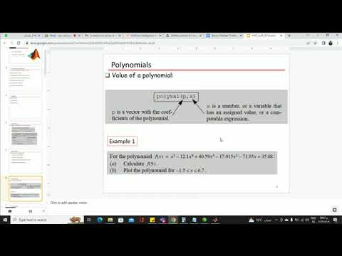 Lecture08 Polynomials Curve Fitting And Interpolation In MATLAB 