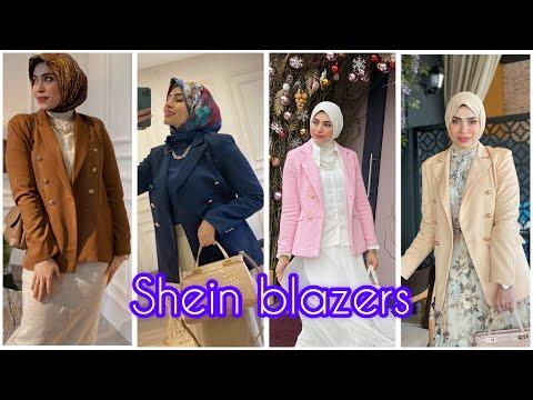 افخم اربعة بليزر من شي ان لن تصدقي الجوده Shein Blazers 