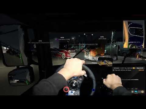 محاكي الشاحنات اونلاين زحمة Euro Truck Simulator 2 Online 
