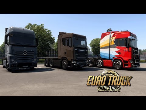 طريقة لعب محاكي الشاحنات اون لاين Euro Truck Simulator 2 
