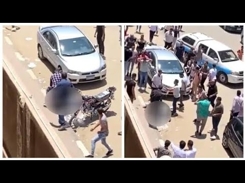 شاهد فيديو مقتل الطالبة نيرة أشرف من صديقها محمد عادل أمام جامعة المنصورة 