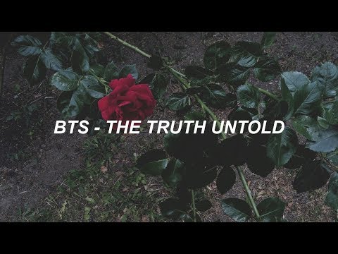BTS 방탄소년단 The Truth Untold Easy Lyrics 