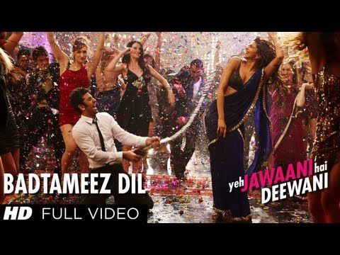 Badtameez Dil Song Full Song HD Yeh Jawaani Hai Deewani بريتام رانبير كابور ديبيكا بادكون 