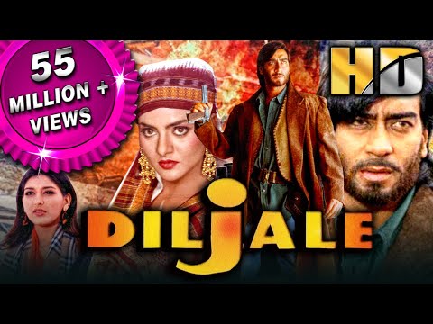 Diljale HD Bollywood Blockbuster Hindi Film Ajay Devgn Sonali Bendre Madhoo द लजल 