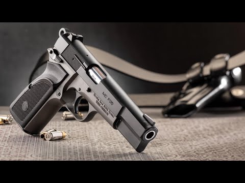 المسدس البلجيكي براونك براونينغ حلقه كامله Browning Hi Power Mark III 