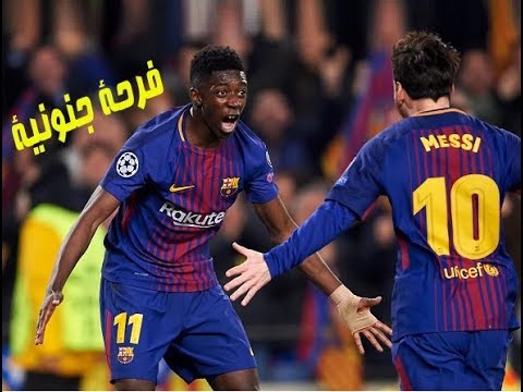 جنون رؤوف خليف على مباراة برشلونه وتشيلسى وثنائية ليونيل ميسى دورى ابطال اوروبا 