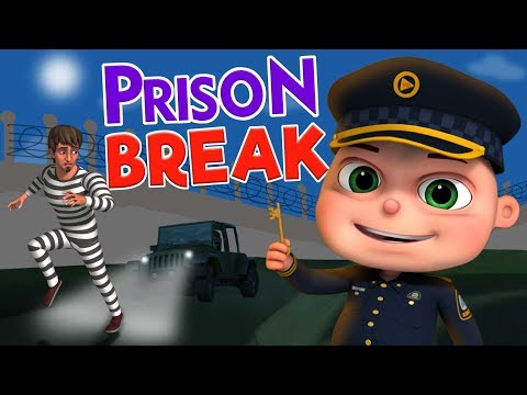 Prison Escape And More Police Thief Episodes Cartoon Animation For Children Kids Shows 