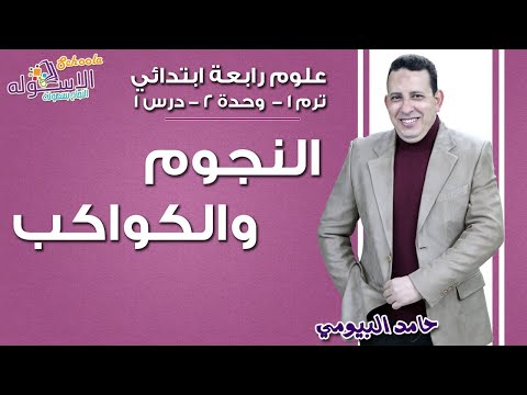 العلوم للصف الرابع الابتدائي 2019 النجوم والكواكب الفصل الأول والثاني الصف الأول 