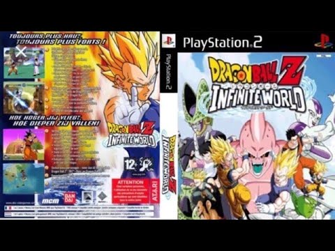 DRAGON BALL Z INFINITE WORLD VERSION LATINO PS2 MAS رابط التنزيل 