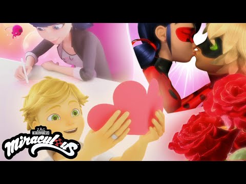 مجموعة Miraculous Valentine's Day Collection الموسم الأول قصص الدعسوقة والقط الأسود 