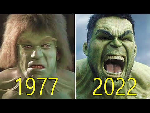 تطور أفلام Hulk وحقائق 1977 2022 