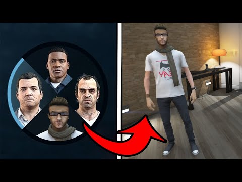 أضفت YASSPLAYS كشخصية رابعة في GTA 5. لا تفوتها. لعبة جاتا V ياسبلايس 