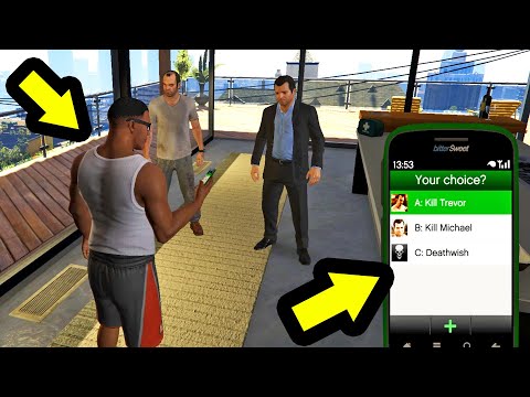 ماذا لو اخترت أمام أعينهم في GTA 5؟ لن تصدق ماذا حدث في لعبة GTA V The Third Way 