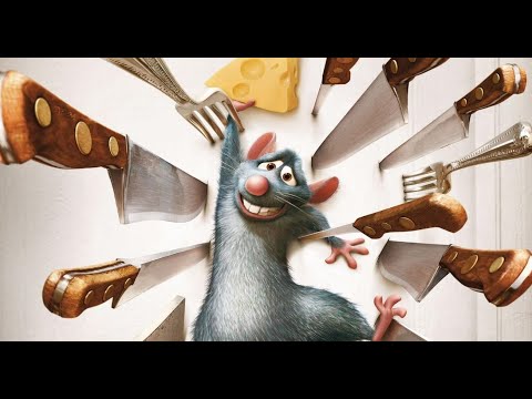 Ratatouille الفيلم الكوميدي الجرذ الطباخ الفأر الطباخ خلطبيطة بالصلصة مدبلج بالمصري بدون موسيقى 