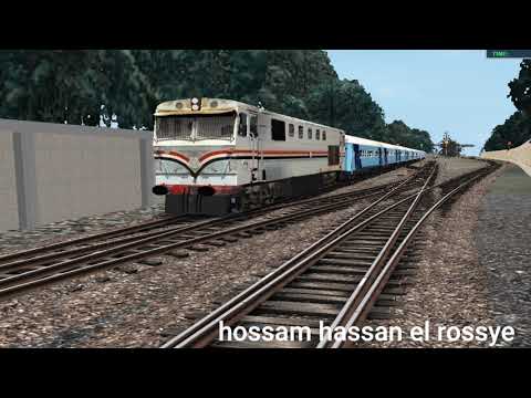 قطارات مصرية سكة حديد مصر جرار هنشل Trainz Egypt HENSCHEL AA22 2020 