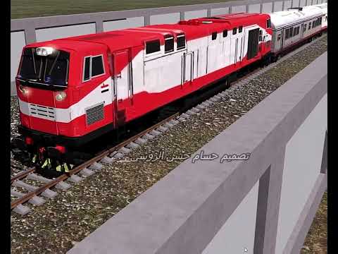 قطارات مصرية الجرار الجديد 2023 لاول مرة في لعبة Trainz 2019 New Lcomotives For Egypt 